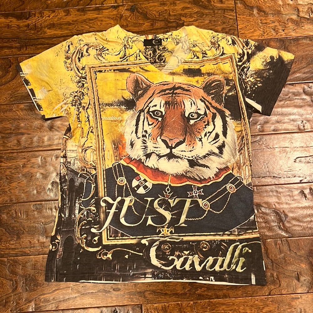 Just Cavalli Tiger t shirt